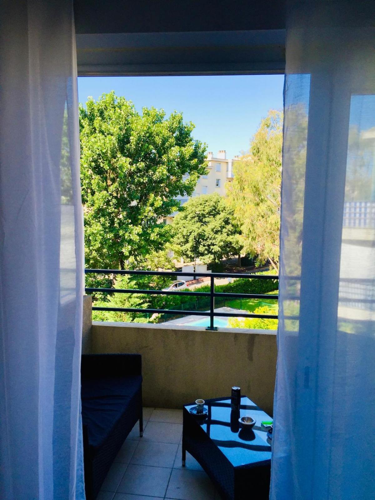 4p Pool Parking Balcony Terrace - Ifsi Cannes