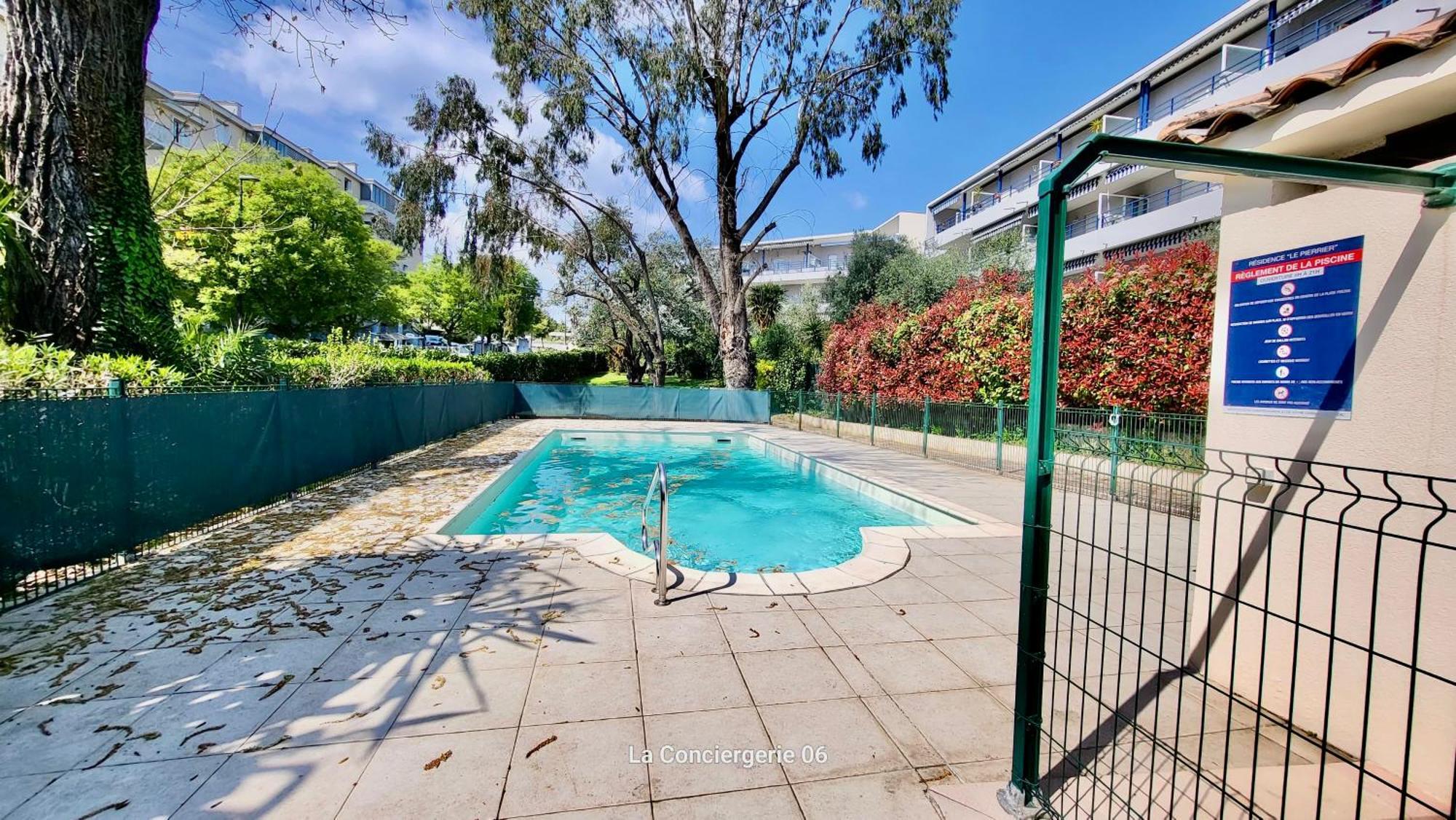 4p Pool Parking Balcony Terrace - Ifsi * Cannes